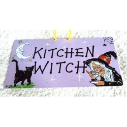 Witchy Hanging Sign Kitchen Witch